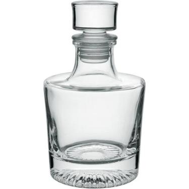 Imagem de Garrafa Uísque Home&co Vidro 750ml 21x12x12cm Transparente