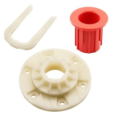 Imagem de Kit de cubo acionado por cesta de lavadora W10396887 W10528947 e bucha de cesta de máquina de lavar 52719 compatível com Whirlpool/Maytag/Kenmore/Crosley peças de máquinas de lavar substitui W10396887