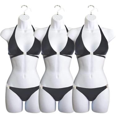 Imagem de Vestuário feminino Mannequin DisplayTown Torso S-M tamanho branco x3