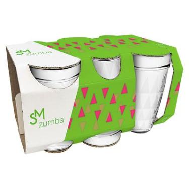 Imagem de CONJUNTO 6 COPOS ZUMBA 270ML NADIR