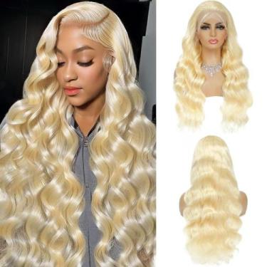 Imagem de Peruca frontal de renda Waimro 613 Blonde Human Hair 24" Body Wave