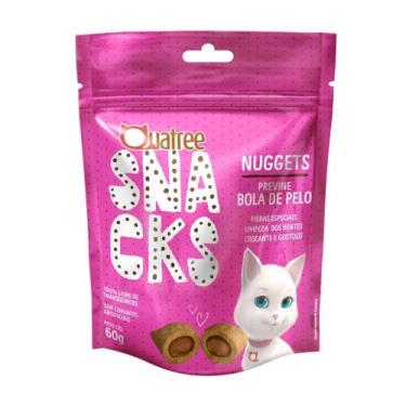 Imagem de Quatree Snacks Para Gatos Sabor Nuggets 60g