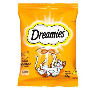 Imagem de Petisco Dreamies Queijo Para Gatos Adultos 40g - MARS