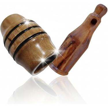Imagem de Apito Rola Modelo 21 + Apito De Madeira Jacu Açu