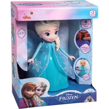 Imagem de Boneca Elsa Frozen 947 - Elka