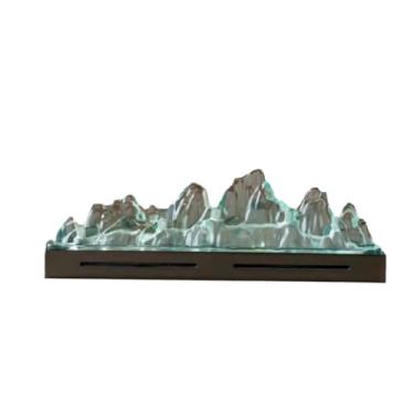 Imagem de Porta-incenso decorativo Queimador de incenso horizontal simples e esmaltado, porta-incenso clássico para sala de chá, decoração para casa, ornamento