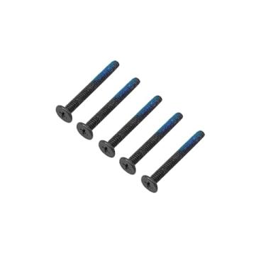 Imagem de Zahara Preto Gaming Capa inferior inferior portátil parafusos de substituição para Asus ROG Ally RC71L, Rog Ally X (2024) RC72 RC72LA Assy, kit de parafusos/pacote de parafusos