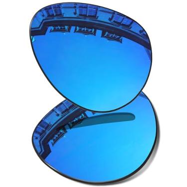 Imagem de Vonxyz Lentes de substituição compatíveis com óculos de sol Ray-Ban Aviator RB3025-55 - Ice MirrorCoat polarizado