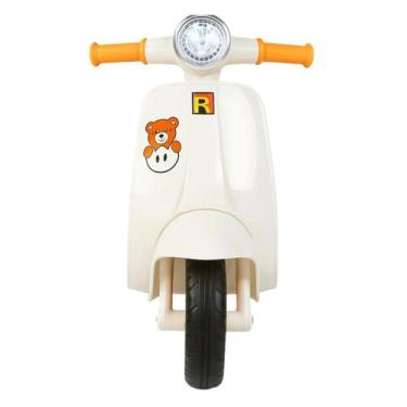 Imagem de Mini moto scooter cubi joy infantil 6v branco - BANG TOYS