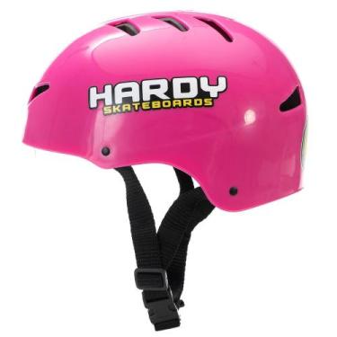 Imagem de Capacete para Skate Bike Patins - Hardy, Rosa, M