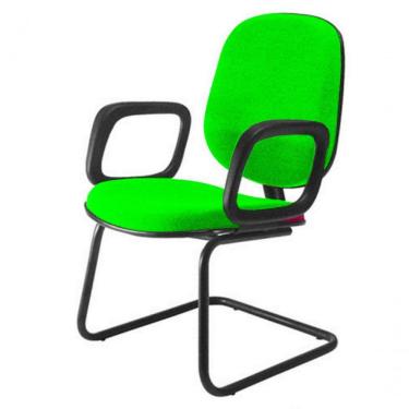 Imagem de Cadeira Diretor Interlocutor Para Escritório Linha Uno Verde