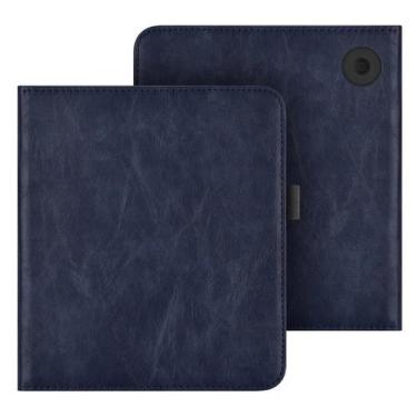 Imagem de Capa De Couro De 7 Polegadas Para KOBO Libra Color Libra 2 Libra H2O C