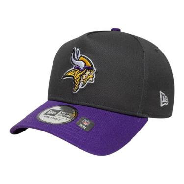 Imagem de Boné New Era A-frame Minnesota Vikings Cinza Masculino-Masculino