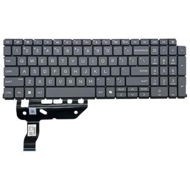 Imagem de Teclado para laptop HP SG-B9270-XUA 6037B0284901 SN1D92B20 831-02814-04A SN1D92B10 XUA US Layout com tecla Ai e cinza retroiluminado