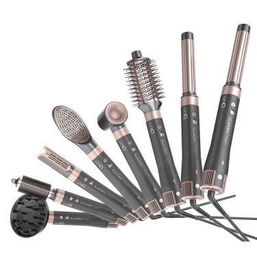 Imagem de Modelador Gama Uniq Vibrance 8 em 1 Cinza/Rose 127V