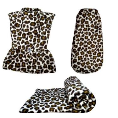 Imagem de Kit Manta, Vestido E Suéter De Inverno - G - Nicapet