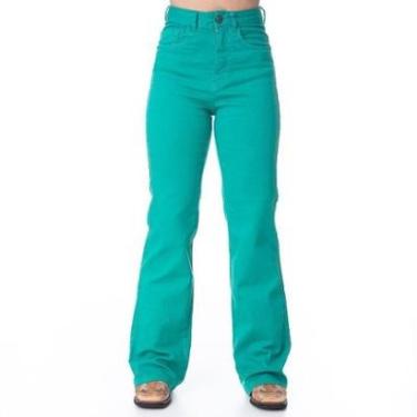 Imagem de CALÇA JEANS FEMININA TEXAS FARM - SHADE - PDF031 - VERDE AGUA-Feminino