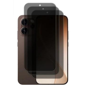 Imagem de Para OPPO Reno15 Pro, Vidro, Para Reno14 F FS Reno15 Pro, Vidro Temperado Anti-Spy Proteção de Tela 9H Cola Total, Para Reno15