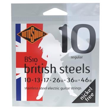 Imagem de Rotosound Cordas de guitarra elétrica BS10 British Steel (10-46)