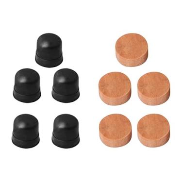 Imagem de harayaa 5 peças Trombone Spit Valve Cortiça Saxofone Cortiça Almofadas Trompete Acessório Portátil Trombone Chave de Água para Instrumento de