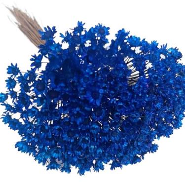 Imagem de Buquê de 300 Florzinhas, Sempre Viva e Mosquitinhos, Decorativo para Casa e Festas(Azul Royal)