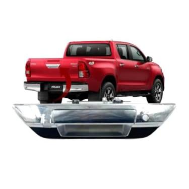 Imagem de Maçaneta Cromada Tampa Traseira Utilizado para Hilux 2.8 Srx 2016 A 2023#1
