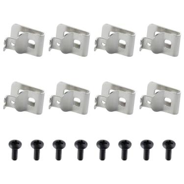 Imagem de Gancho de clipe de cinto de substituição para Dewalt, kit de clipes de ferramentas de perfuração de aço inoxidável 304 com parafusos para Dewalt N268241 Adequado para ferramentas elétricas de 20 V