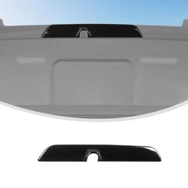 Imagem de Linskip 3ª capa de luz de freio compatível com 2021-2024 2025 Ford F150 Raptor, terceiro protetor de freio traseiro de centro alto para acessórios F150 Raptor (Smoke Dark)