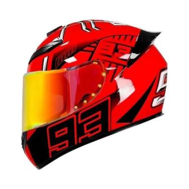 Imagem de Capacete De Motocicleta Unissex DOT, Segurança Para Passeios Ao Ar Liv