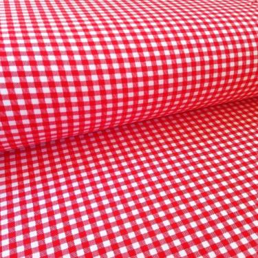 Imagem de 1 Metro Tecido Tricoline Xadrez 1.50 Largura Vermelho