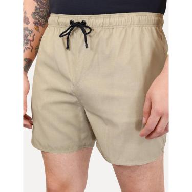 Imagem de Short Reserva Masculino Beachwear Basico Textura Cáqui-Masculino