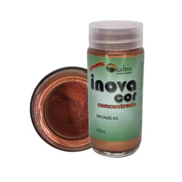 Imagem de Tinta Metalizada para Couros Liso Inovacor 90ml, Restaura e Realça a C