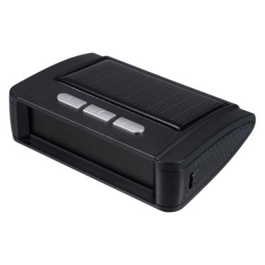 Imagem de Acouto de Monitoramento de Pressão Dos Pneus, Tpms Solar Sem Fio Com 4 Sensores Internos de Exibição Em Tempo Real, para Carro Sedan Fora da Estrada Veículo van (Preta)