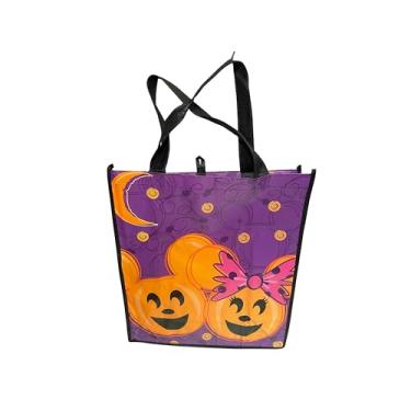 Imagem de Legacy Licensing Partners Sacola reutilizável grande colecionável Mickey Mouse e Minnie Halloween da Disney