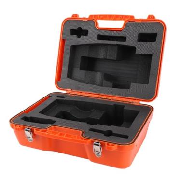 Imagem de Hyuduo Estojo de Transporte Prisma, Material PP de Alta Tenacidade, Design Seguro de Trava Dupla, Amplo Armazenamento para Instrumentos de Estação Total, Ideal para Profissionais de Topografia