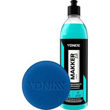 Imagem de Kit Makker Maquiador Automotivo Renova Pintura Defeitos Vonixx + Aplicador de Espuma