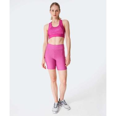 Imagem de Bermuda Feminina Fitness Cintura Alta Marisa-22022, Rosa, P