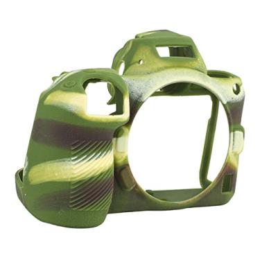 Imagem de Cryfokt Capa de Silicone para Câmera Capa Macia Leve para Z5 Z6II Z7II Protetora Antiderrapante à Prova de Choque para Todos Os Fotógrafos ou Entusiastas de Atividades Ao Ar Livre (Camuflar)