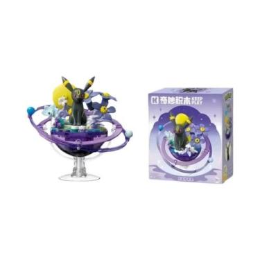 Imagem de Blocos De Montar DIY Da Série Eevee Family Planet, Brinquedo Para Cria