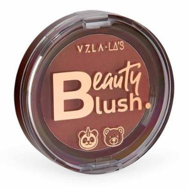 Imagem de Blush Compacto Vizzela + La's 4,6g Red Mocha-Feminino