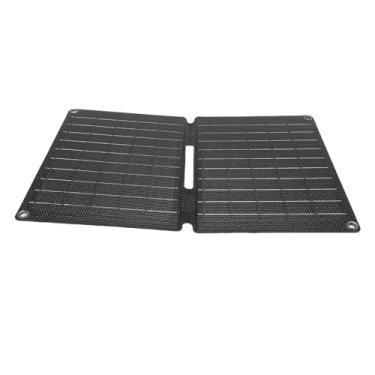 Imagem de Diydeg Painel Solar Dobrável, 16W ETFE de Silício Monocristalino Painel Solar Portátil de Alta Potência de Carregamento Carregador de para Acampamento de