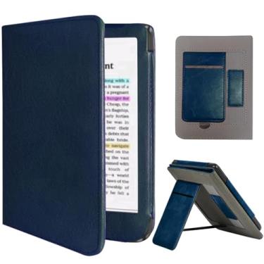 Imagem de Capa compatível com 15.2 cm Kobo Clara Cor/BW (2024)/2E (2022) (Azul-marinho)