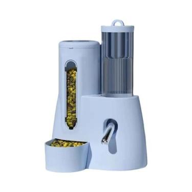 Imagem de Comedouro E Bebedouro Automático 2 Em 1 Para Hamster Com Grande Capaci