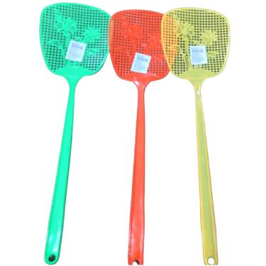 Imagem de Raquete plástica mata mosca, mosquito e insetos (1)