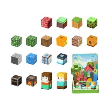 Imagem de Blocos De Construção Magnéticos Portáteis Para Crianças, Brinquedo Edu