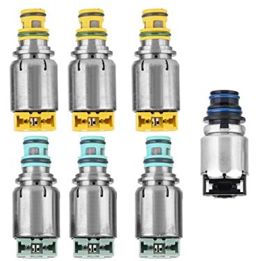 Imagem de Mingzhe Conjunto de Solenóide de Transmissão 7 Unidades, Alta Precisão, Fácil Instalar, para Chevy Cruze LaCrosse Malibu 6T45E Substituição para Kit, OE 6T40 7 Unidades