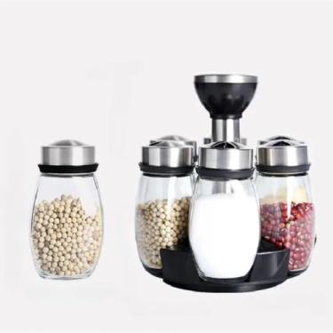 Imagem de Porta Tempero E Condimentos Giratório Luxo Para Cozinha