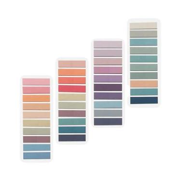 Imagem de Notas Adesivas Transparentes Com Etiquetas De Índice 800 Peças Marcado