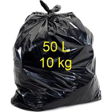 Imagem de 200 Saco de Lixo Reforçado 50 Litros - AAZ