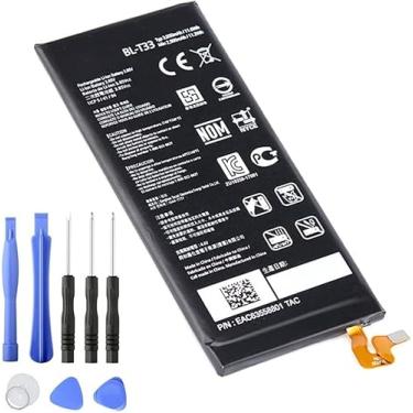 Imagem de 3.85V 11.6Wh 3000mAh BL-T33 Batería para portátil Compatível com LG Q6 M700A M700AN M700DSK M700N Phone